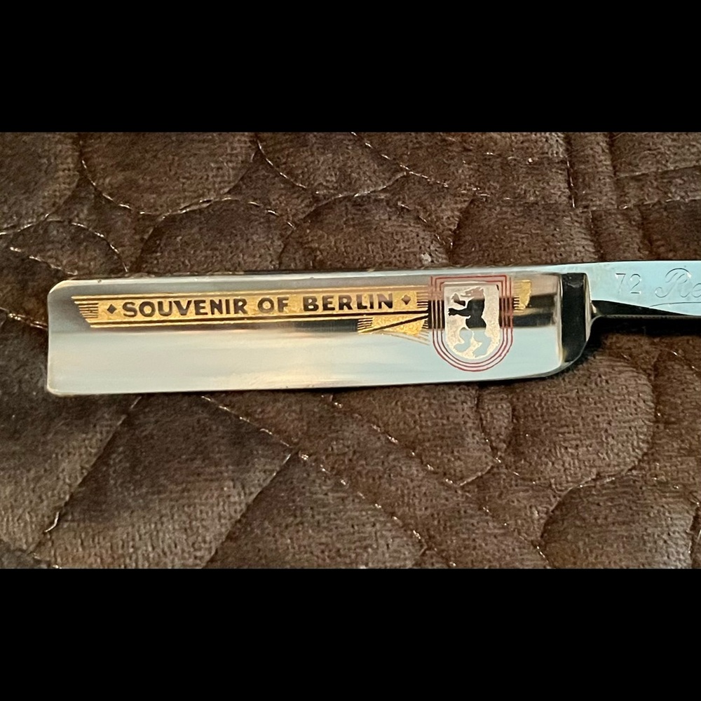 Vintage 7 Day Solingen Straight Razor Set - Picture 14 of 14